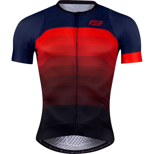 ASCENT Aero Radtrikot kurzarm blau/rot ASCENT Aero Radtrikot kurzarm blau/rot