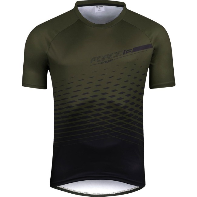 MTB ANGLE Radtrikot kurzarm grün MTB ANGLE Radtrikot kurzarm grün