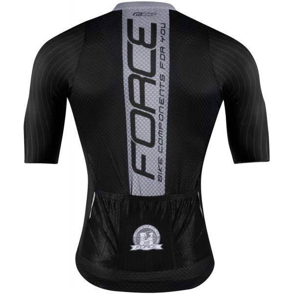 TEAM PRO Aero Radtrikot kurzarm schwarz