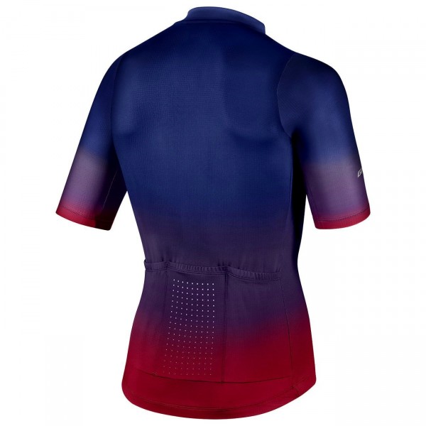 PODIUM Radtrikot kurzarm blau