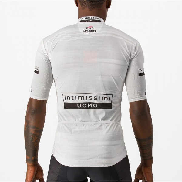 Giro d'Italia 2023 MAGLIA BIANCO (weiß) Radtrikot kurzarm