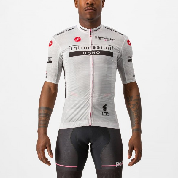 Giro d'Italia 2023 MAGLIA BIANCO Set (Radtrikot+Trägerhose)