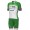 Green Project-Bardiani Csf-Faizane' 2023 Set (Radtrikot langer RV+Trägerhose)-ALE Radsport-Profi-Team