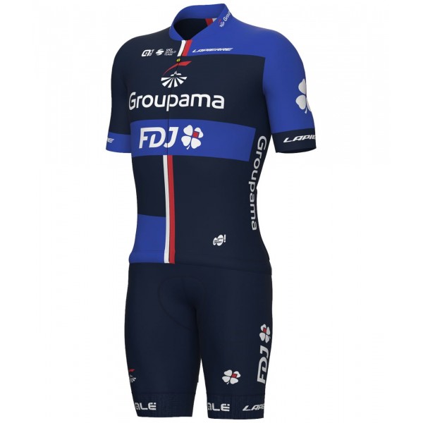GROUPAMA-FDJ 2023 Radtrikot kurzarm-ALE Radsport-Profi-Team GROUPAMA-FDJ 2023 Radtrikot kurzarm-ALE Radsport-Profi-Team