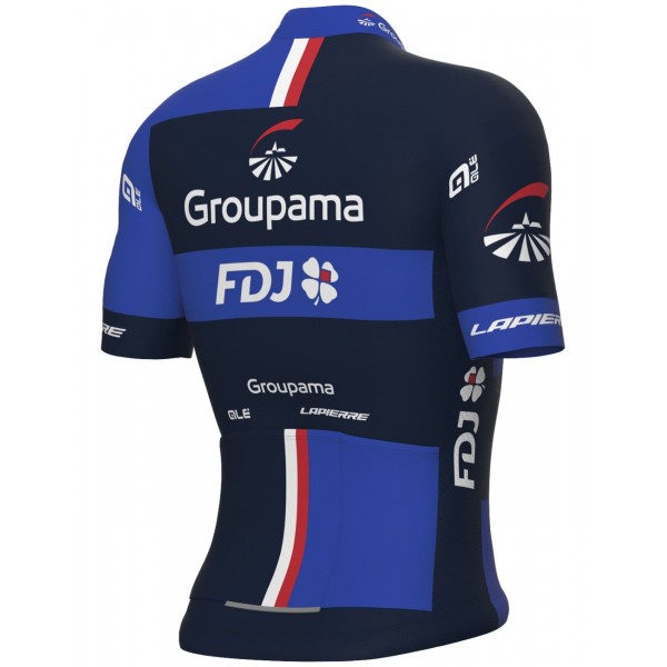GROUPAMA-FDJ 2023 Radtrikot kurzarm-ALE Radsport-Profi-Team GROUPAMA-FDJ 2023 Radtrikot kurzarm-ALE Radsport-Profi-Team