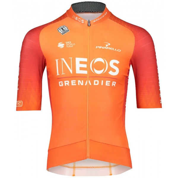 INEOS GRENADIERS 2022 training edition EPIC RACE Radtrikot kurzarm (langer RV)-Radsport-Profi-Team