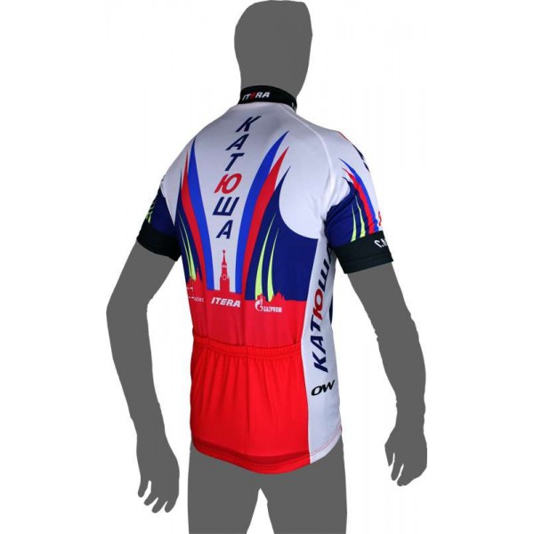 KATJUSCHA 2015 Kurzarmtrikot (kurzer Reißverschluss) Radsport-Profi-Team KATJUSCHA 2015 Kurzarmtrikot (kurzer Reißverschluss) Radsport-Profi-Team