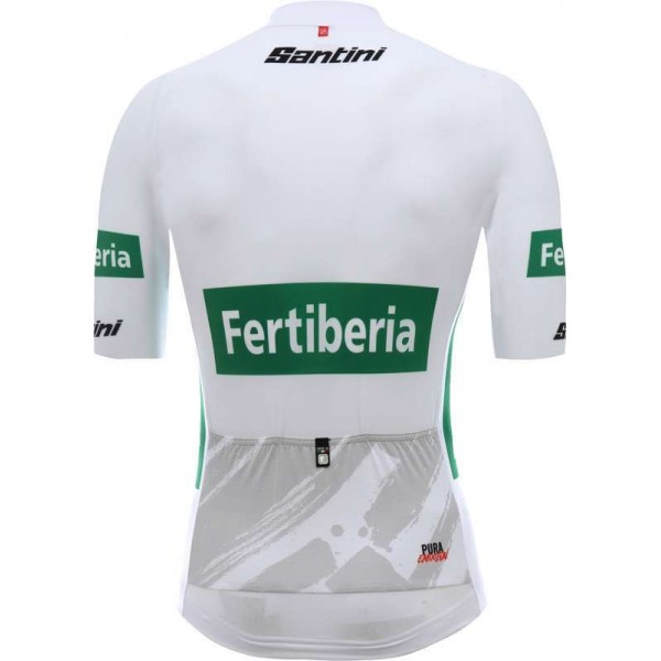La Vuelta 2017 MAGLIA COMBINADA (weiß) Kurzarmtrikot-Radsport