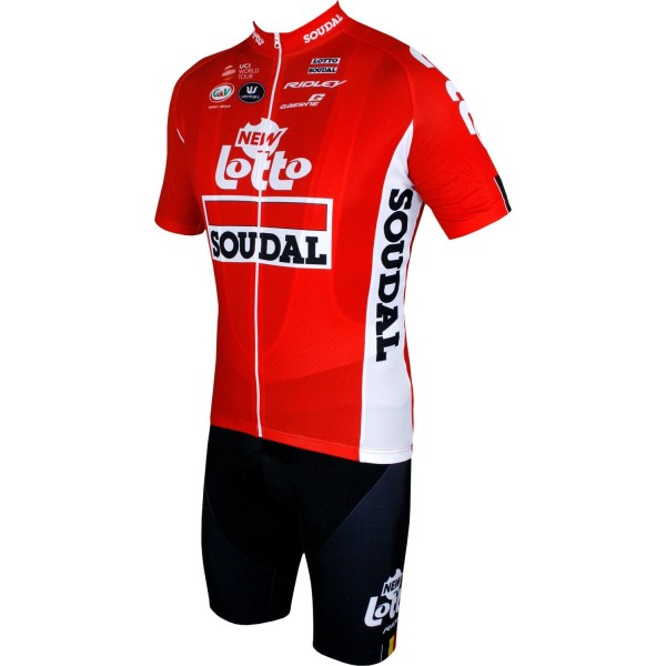 LOTTO SOUDAL 2018 Tour Edition Trägerhose-Radsport-Profi-Team