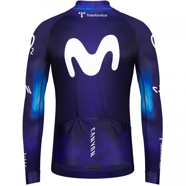 MOVISTAR 2023 Radtrikot langarm-Radsport-Profi-Team MOVISTAR 2023 Radtrikot langarm-Radsport-Profi-Team