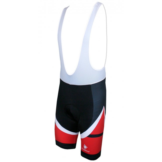 Übergröße CARBON Trägerhose kurz schwarz/rot Übergröße CARBON Trägerhose kurz schwarz/rot