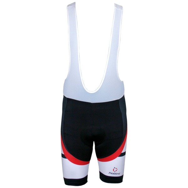 CARBON Trägerhose kurz schwarz/weiß