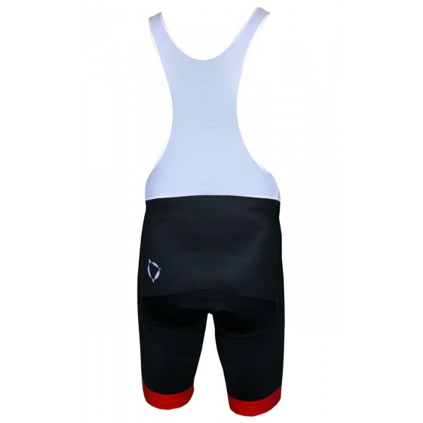 Radsport-Set (Radtrikot FLAG+Trägerhose FIREBALL) schwarz/rot Radsport-Set (Radtrikot FLAG+Trägerhose FIREBALL) schwarz/rot