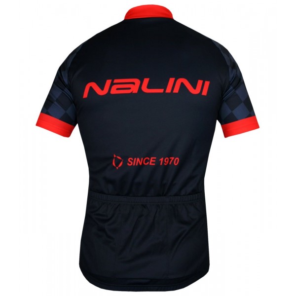 Radsport-Set (Radtrikot FLAG+Trägerhose FIREBALL) schwarz/rot Radsport-Set (Radtrikot FLAG+Trägerhose FIREBALL) schwarz/rot