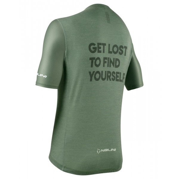 GRAVEL Fahrrad Shirt grün