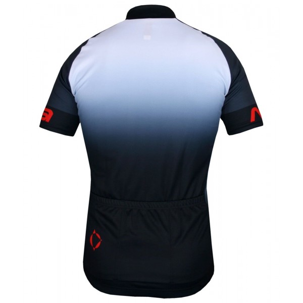 Horizon Jersey Radtrikot kurzarm schwarz/weiß