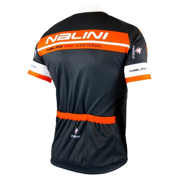 Übergröße KENTY Radtrikot kurzarm anthrazit/orange