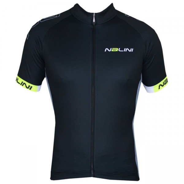 Radsport-Set (Radtrikot Native Jersey+Radhose SISCO 2) schwarz/neongelb