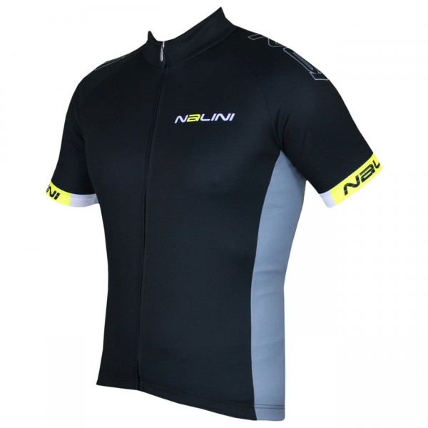 Radsport-Set (Radtrikot Native Jersey+Radhose SISCO 2) schwarz/neongelb