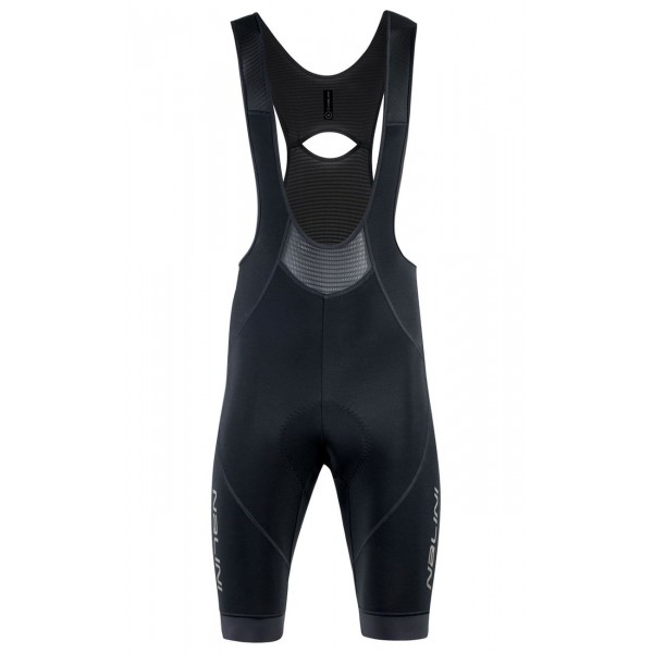 New Classica Bib Short gefütterte Trägerhose kurz schwarz