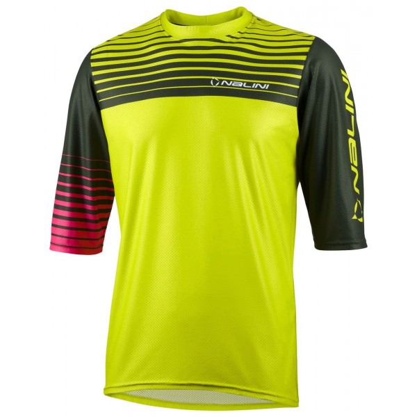 New Hill MTB Trikot kurzarm gelbgrün