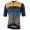 New Respect Radtrikot kurzarm blau/gelborange