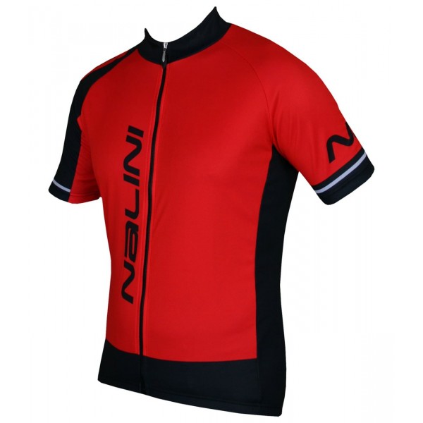 Pace Jersey Radtrikot kurzarm rot/schwarz