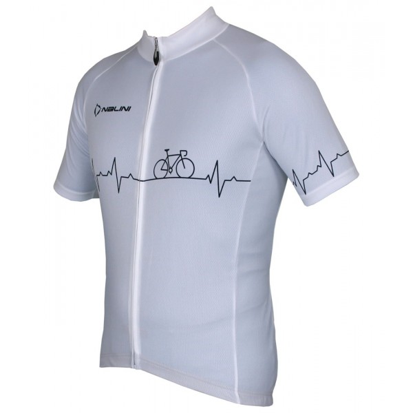 Pulse Jersey Radtrikot kurzarm weiß