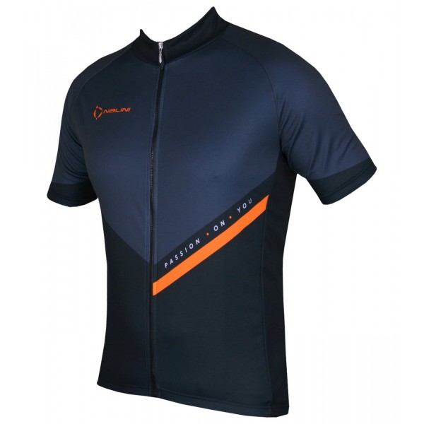 VENDETTA Radtrikot kurzarm schwarz/anthrazit