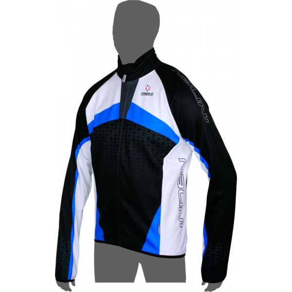 CLASSIC ISOVITE 1 Fahrrad Winterjacke schwarz/blau