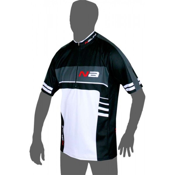 PRO PHANTOM MTB-Kurzarmtrikot weiß/schwarz