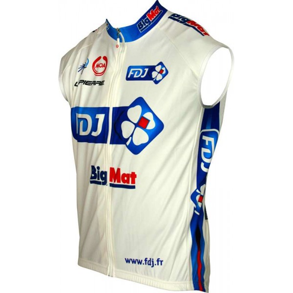 Wind-Weste FRANCAISE DES JEUX (FDJ)-BIG MAT 2012 Radsport-Profi-Team