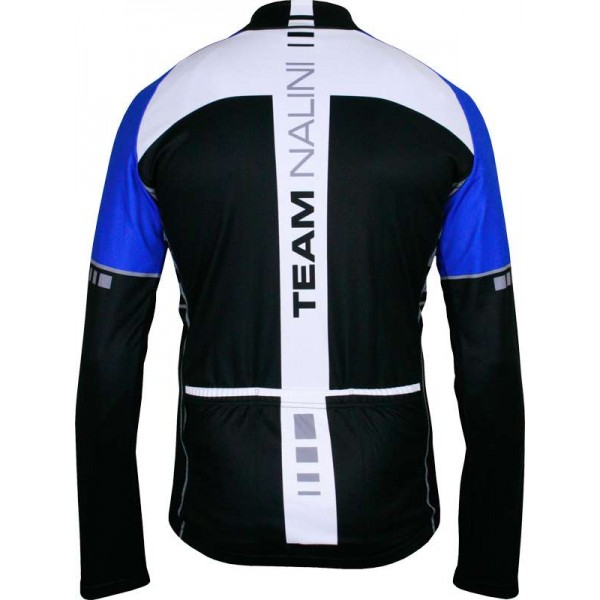 HÖBEN Langarmtrikot schwarz/blau