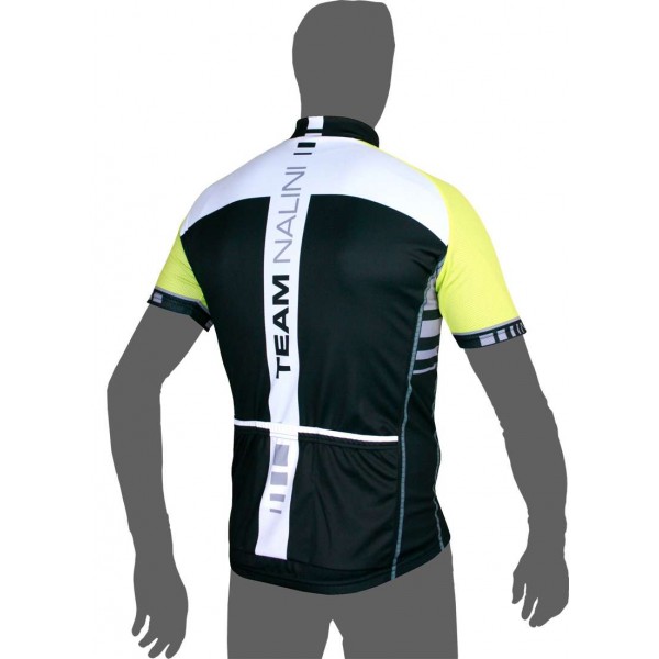 Übergröße TANDE Kurzarmtrikot schwarz/lime Übergröße TANDE Kurzarmtrikot schwarz/lime