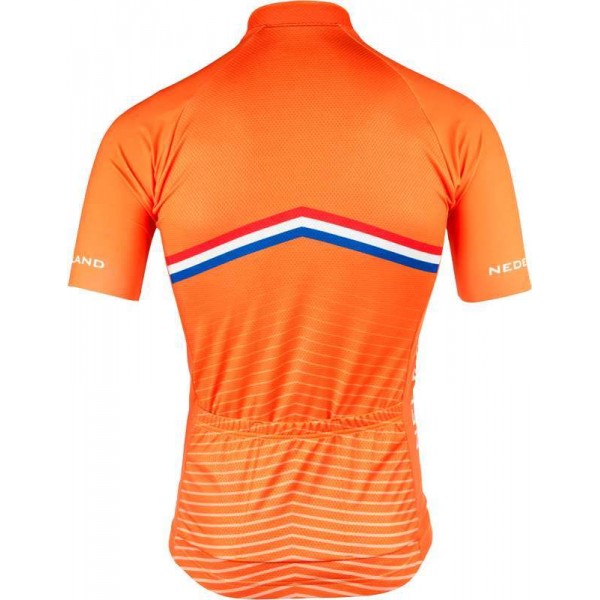 NIEDERLANDE 2022 Set (Radtrikot kurzarm+Trägerhose)-Radsport-National-Team