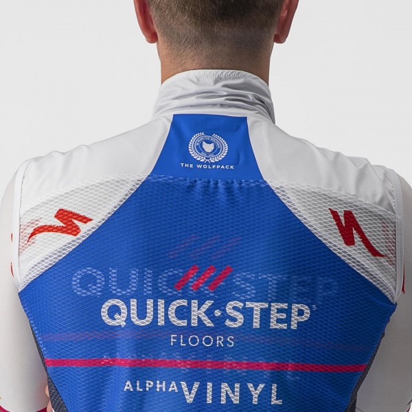 Quick Step-Alpha Vinyl 2022 PRO LIGHT Fahrradweste-Radsport-Profi-Team Quick Step-Alpha Vinyl 2022 PRO LIGHT Fahrradweste-Radsport-Profi-Team