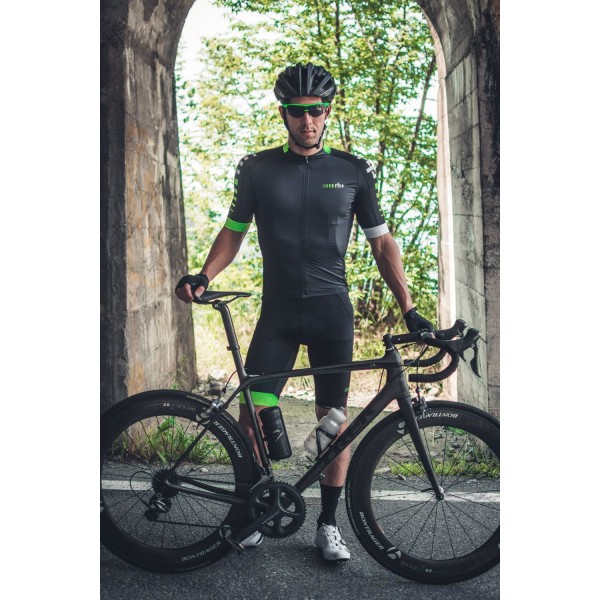 Logo Radtrikot kurzarm dunkelgrau