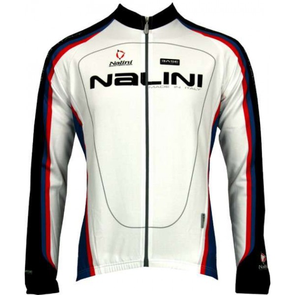 Basic Langarmtrikot SACCARINA weiß