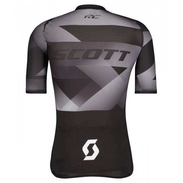 RC Premium CLIMBER Radtrikot kurzarm schwarz/weiß