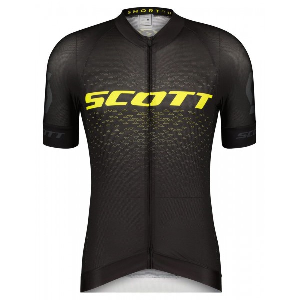 RC PRO Radsport-Set (Kurzarmtrikot+Trägerhose) schwarz/gelb