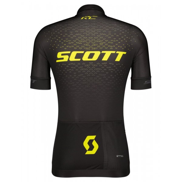 RC PRO Radsport-Set (Kurzarmtrikot+Trägerhose) schwarz/gelb