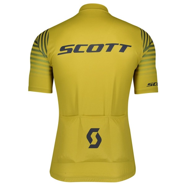 RC TEAM 10 Radtrikot kurzarm ocker-gelb