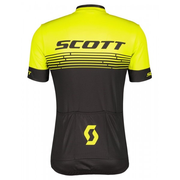 RC TEAM 20 Radtrikot kurzarm schwarz/gelb