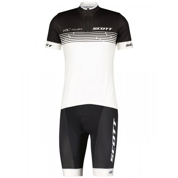 RC TEAM 20 Radtrikot kurzarm weiß/schwarz RC TEAM 20 Radtrikot kurzarm weiß/schwarz