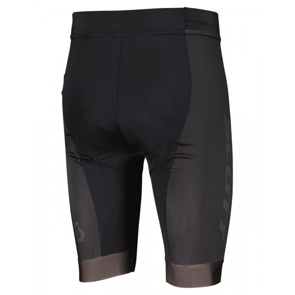 RC TEAM 20 Radsport-Set (Kurzarmtrikot kurzer RV+Radhose kurz) weinrot/schwarz