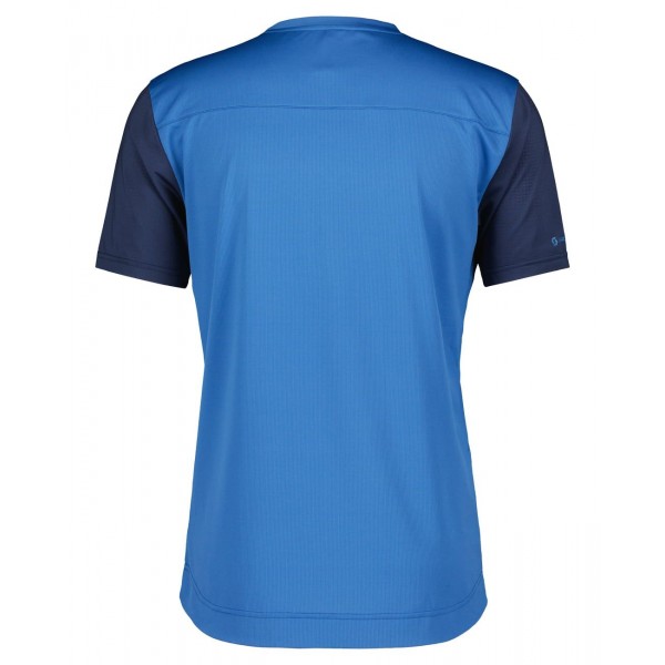 TRAIL FLOW MTB Trikot kurzarm blau