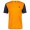 TRAIL FLOW MTB Trikot kurzarm orange/blau