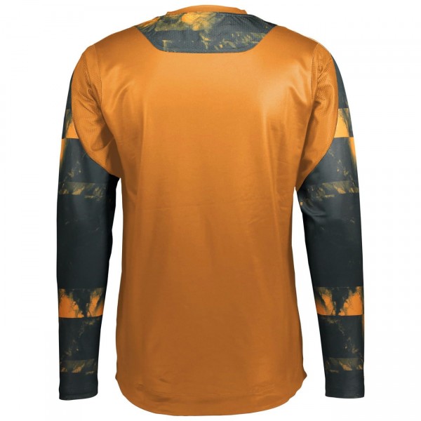 TRAIL STORM MTB Trikot langarm orange/grün