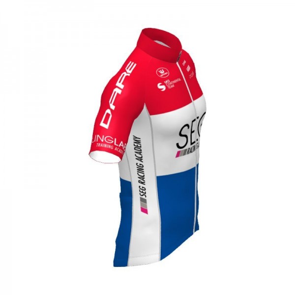 SEG Racing Academy niederländischer Meister 2021 Radtrikot kurzarm-Radsport-Profi-Team