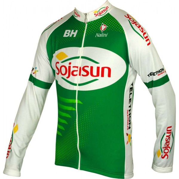 SOJASUN 2013 Radsport-Profi-Team-Langarmtrikot SOJASUN 2013 Radsport-Profi-Team-Langarmtrikot